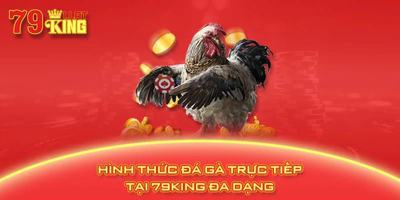 Hình thức đá gà trực tiếp tại 79KING đa dạng